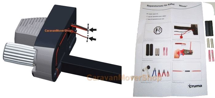 Truma 60020 54700 Moteur cable reparationpour Mover XT L XT2 XT4
